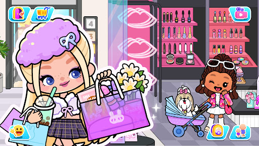 komputer Aha World: Doll Dress-Up Game