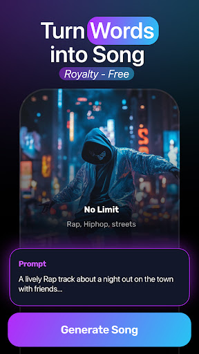 AI Music : Song Generator پی سی