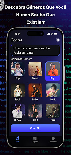 Donna IA Music & Canção Criar para PC