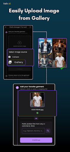 komputer SAIFS -AI အဝတ်အစားပြောင်းလဲရေး