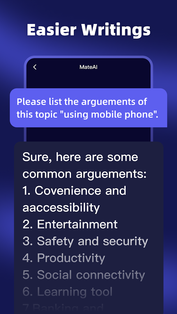 MateAI-AI Chat Bot Assistant PC