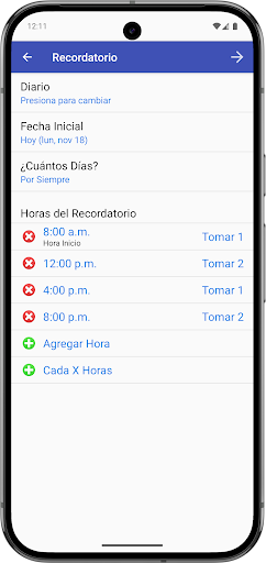 Recordatorio de Medicamentos PC