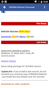 WebSite-Watcher PC