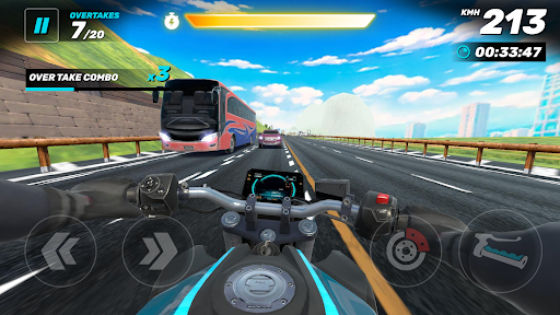 Highway Moto Rush: Traffic