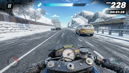 Highway Moto Rush: Traffic