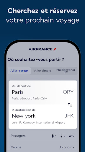 Air France - Réserver un vol