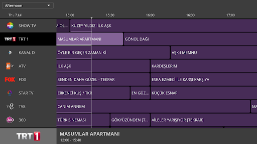 AirTV Canlı TV Kanalları PC