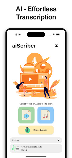 aiScriber: AI Speech To Text