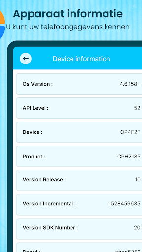 Update alle app: Systeemupdate