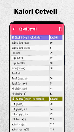 Diyet Listesi ile Zayıflama PC