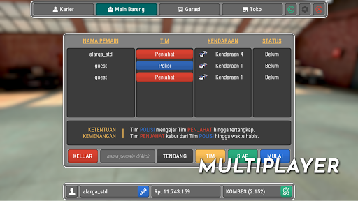 komputer AAG Petugas Polisi Simulator