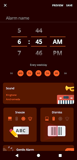 Alarm Clock: wekker app, klok PC