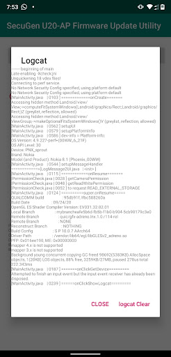 SecuGen U20AP Firmware Upgrade PC