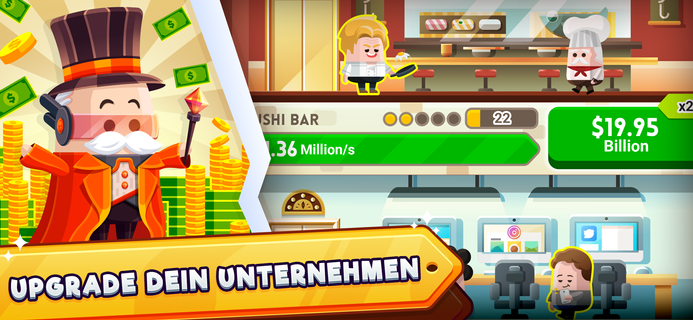 Cash, Inc. Geld-Klickspiel & Unternehmensabenteuer PC