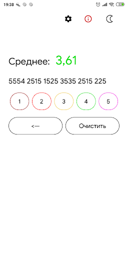 Средняя Оценка ПК