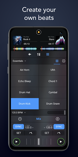 djay - DJ App & Mixer الحاسوب