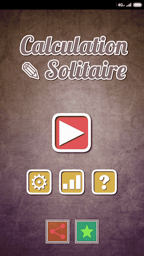 Calculation Solitaire