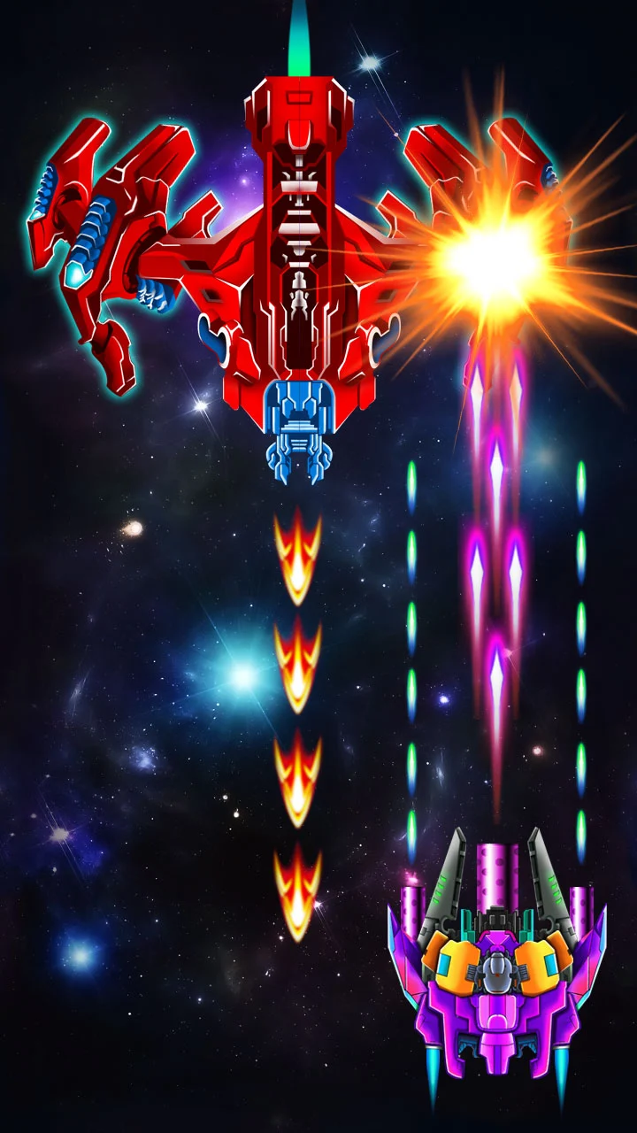 Galaxy Attack: Alien Shooter الحاسوب