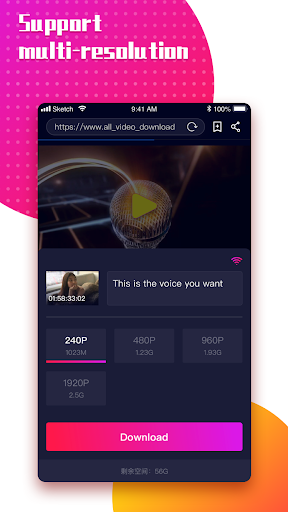 All Video Downloader-Nice vide PC