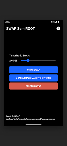 SWAP Sem ROOT