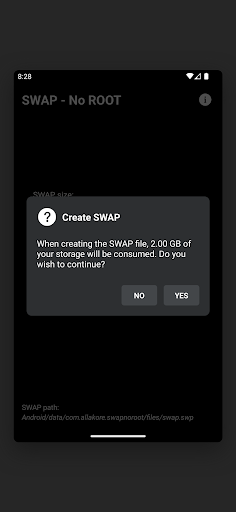 SWAP - No ROOT