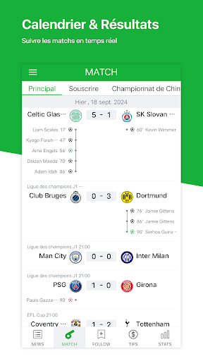 All Football - Résultats Match