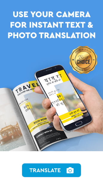 Traduire: texte, photo, voix, traducteur de langue PC
