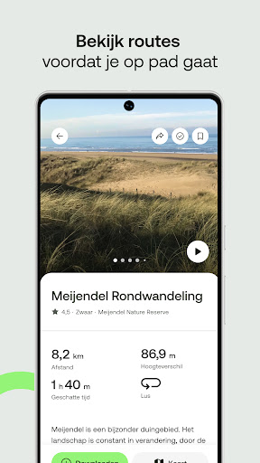 AllTrails: Wandel, Fiets & Run