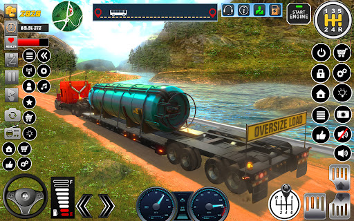 Indian Cargo Truck Games Sim پی سی