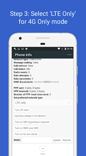 4G LTE Only Mode - Przełącz 4G PC