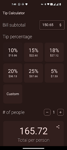 Tip Calculator PC