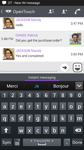 OpenTouch Conversation PC