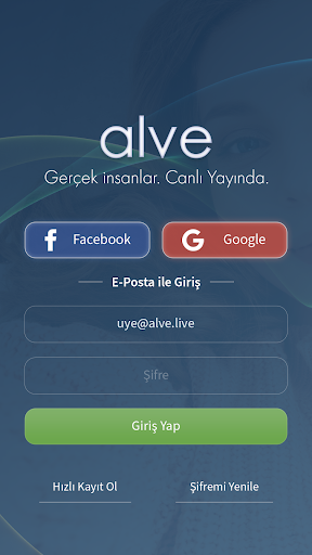 Alve - Canlı Görüntülü Sohbet