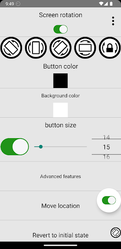komputer Always visible screen rotation