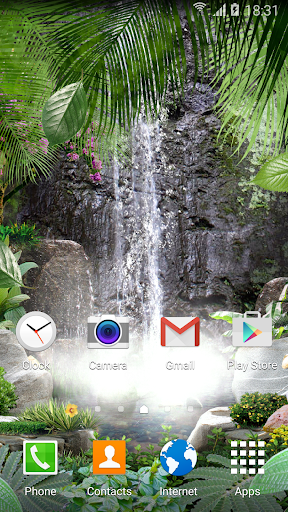 3D Waterfall Live Wallpaper PC