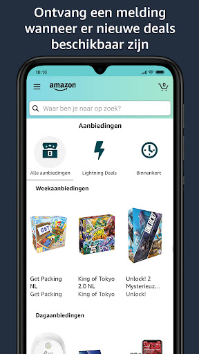 Amazon – shoppen op je mobiel PC