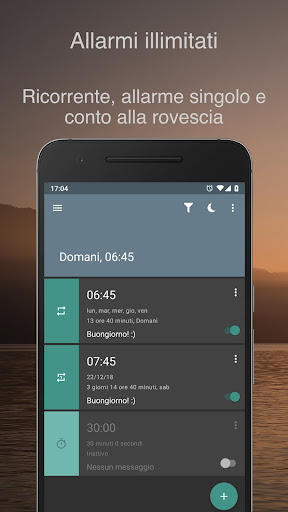 Sveglia con timer e cronometro PC