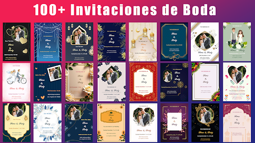 Tarjeta de Invitación de Boda