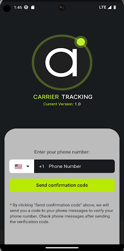 Amous Carrier Tracking PC版