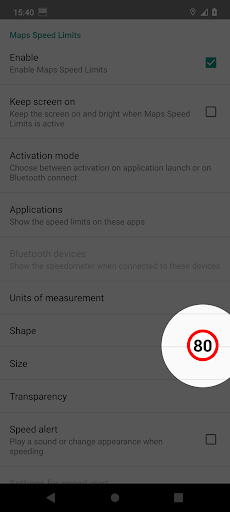Maps Speed Limits & Alerts PC