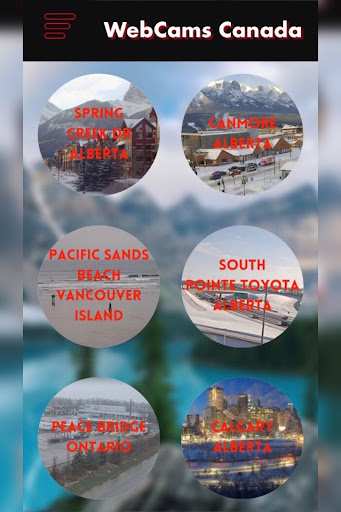 WebCams Canada PC