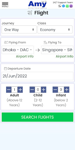 Amy - Online Travel Agency PC