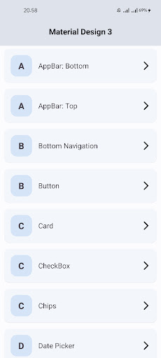 Material Design 3 Android الحاسوب