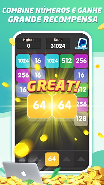 Merge Master-Number Merge Game para PC