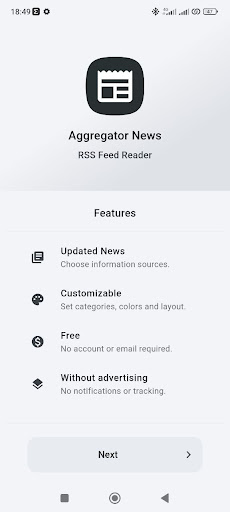 Aggregator News - RSS Reader PC