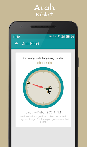 Jadwal Sholat, Kiblat & Adzan PC