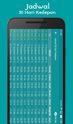 Jadwal Sholat, Kiblat & Adzan PC