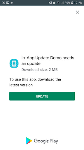 In-App Update Plugin Demo PC