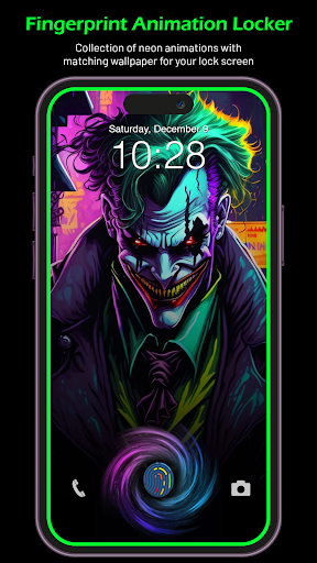 فنگر پرنٹ اینیمیشن لائیو پی سی