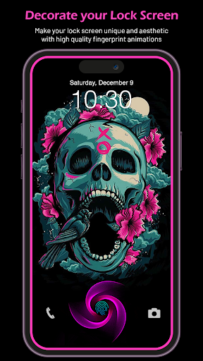 فنگر پرنٹ اینیمیشن لائیو پی سی